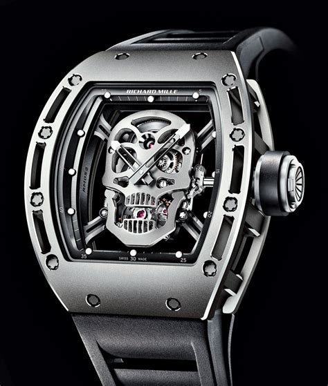 orologio richard mille skull|rm 052 skull price.